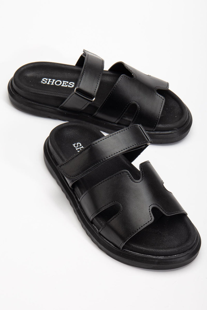 Women's Soft-Soled Casual Black Slippers - STREETMODE ™
