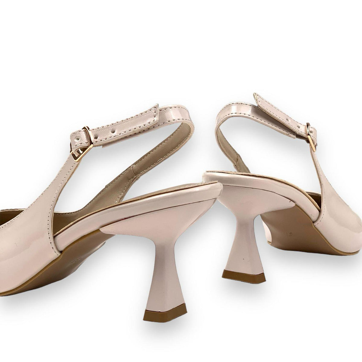 Women's Pasg Ten Patent Leather Pointed Toe Heeled Sandals 6 Cm - STREETMODE ™