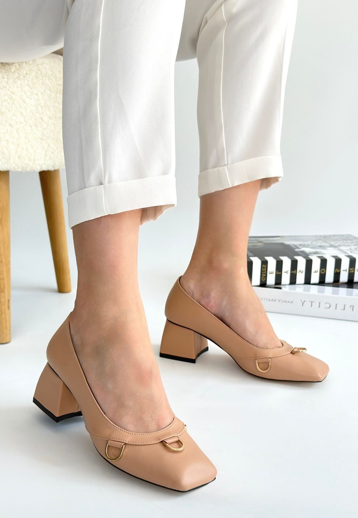 Women's Nude Skin High Heel Shoes - STREETMODE ™