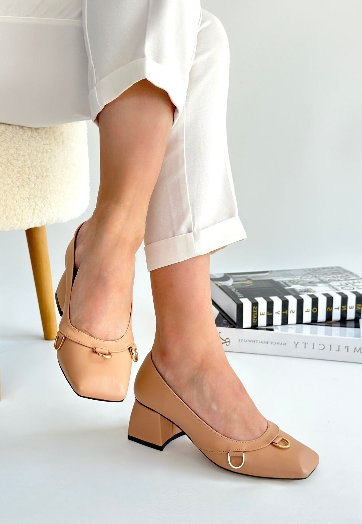 Women's Nude Skin High Heel Shoes - STREETMODE ™