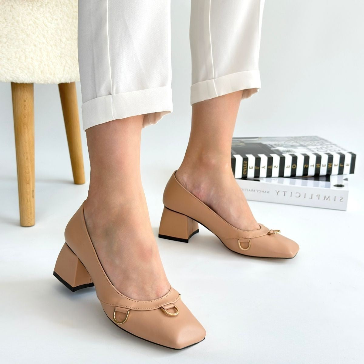 Women's Nude Skin High Heel Shoes - STREETMODE ™