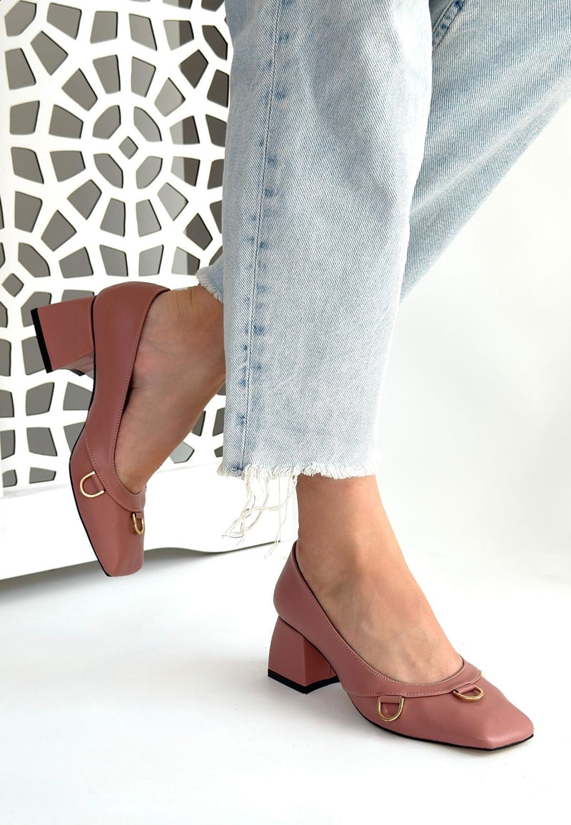 Women's Powder Skin High Heel Shoes - STREETMODE ™