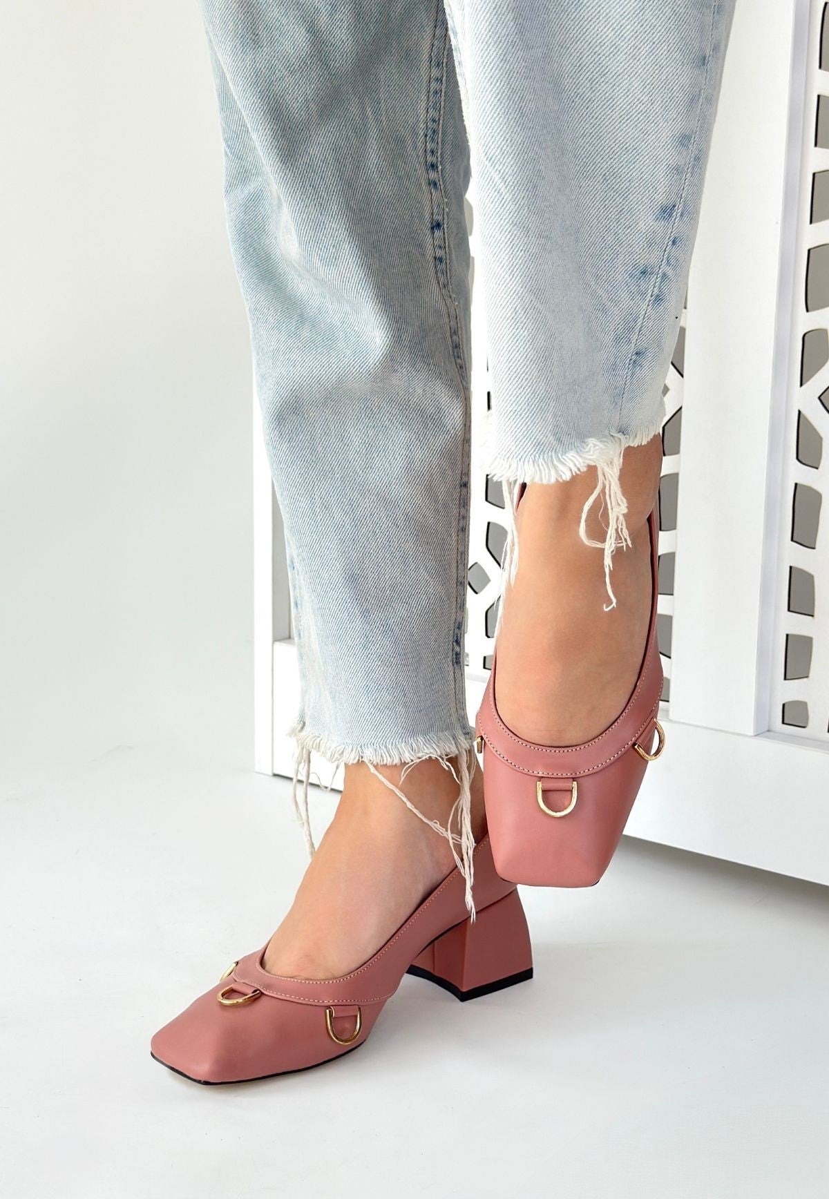 Women's Powder Skin High Heel Shoes - STREETMODE ™