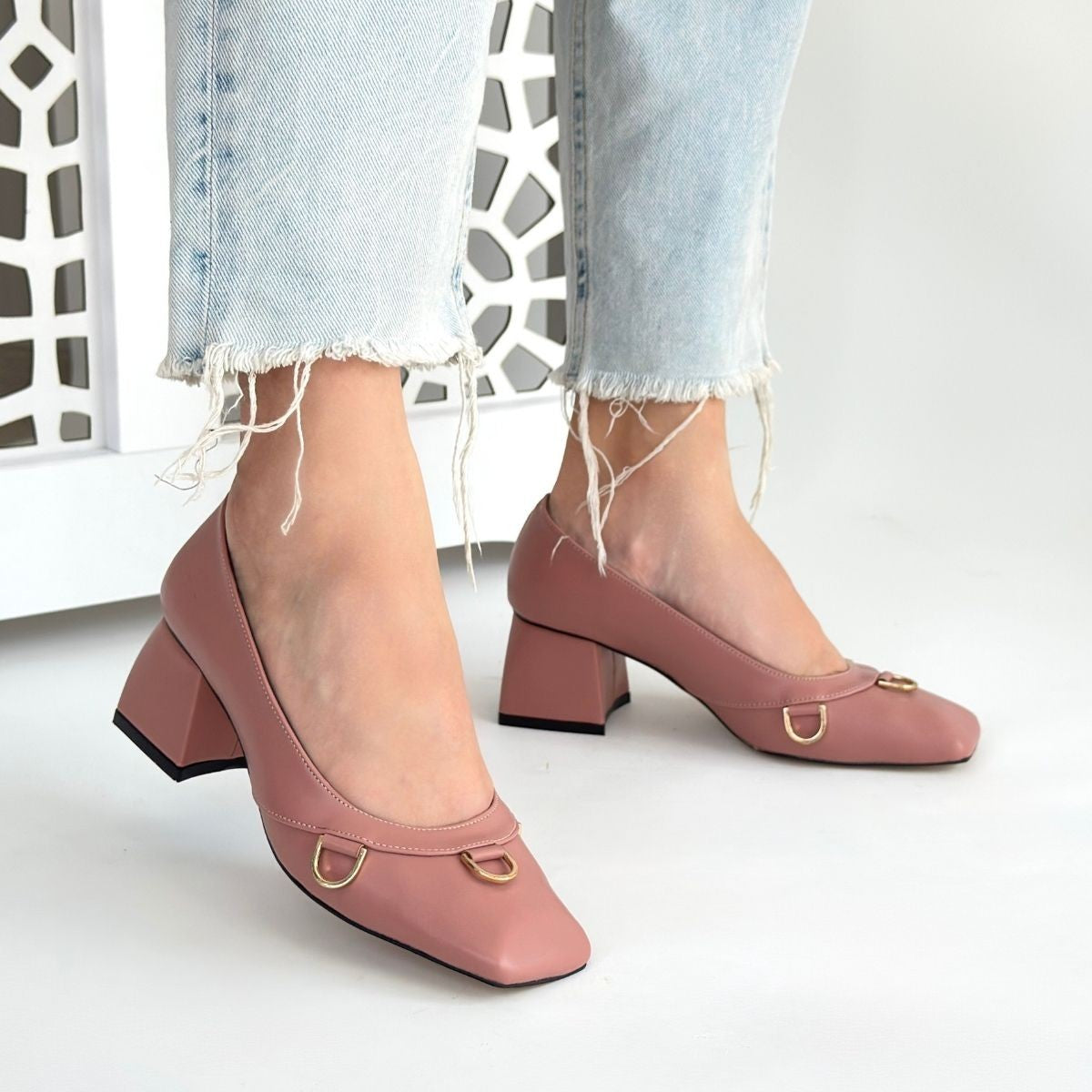 Women's Powder Skin High Heel Shoes - STREETMODE ™