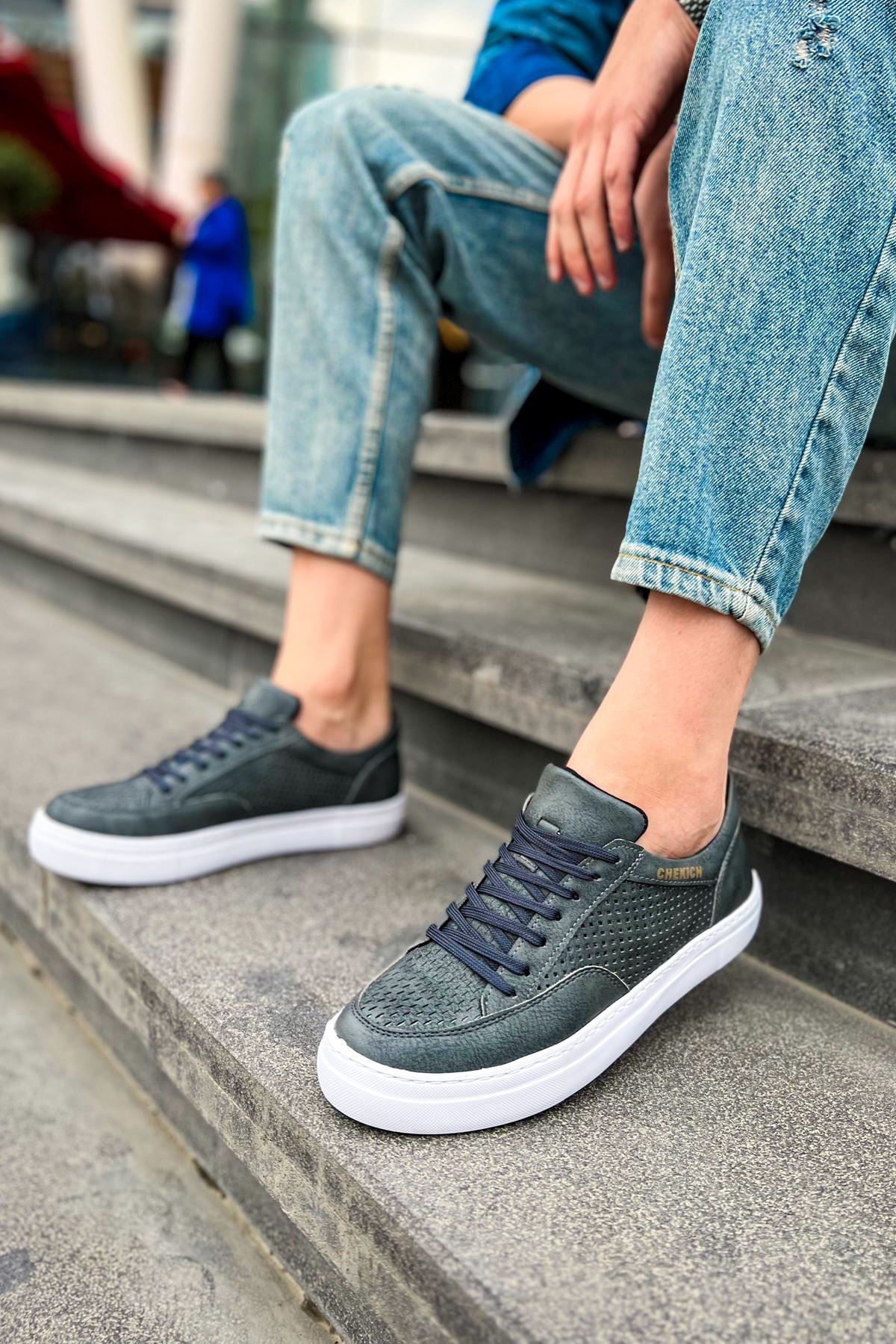 CH015 Laced Men's Unisex Sneaker Shoes - STREETMODE ™