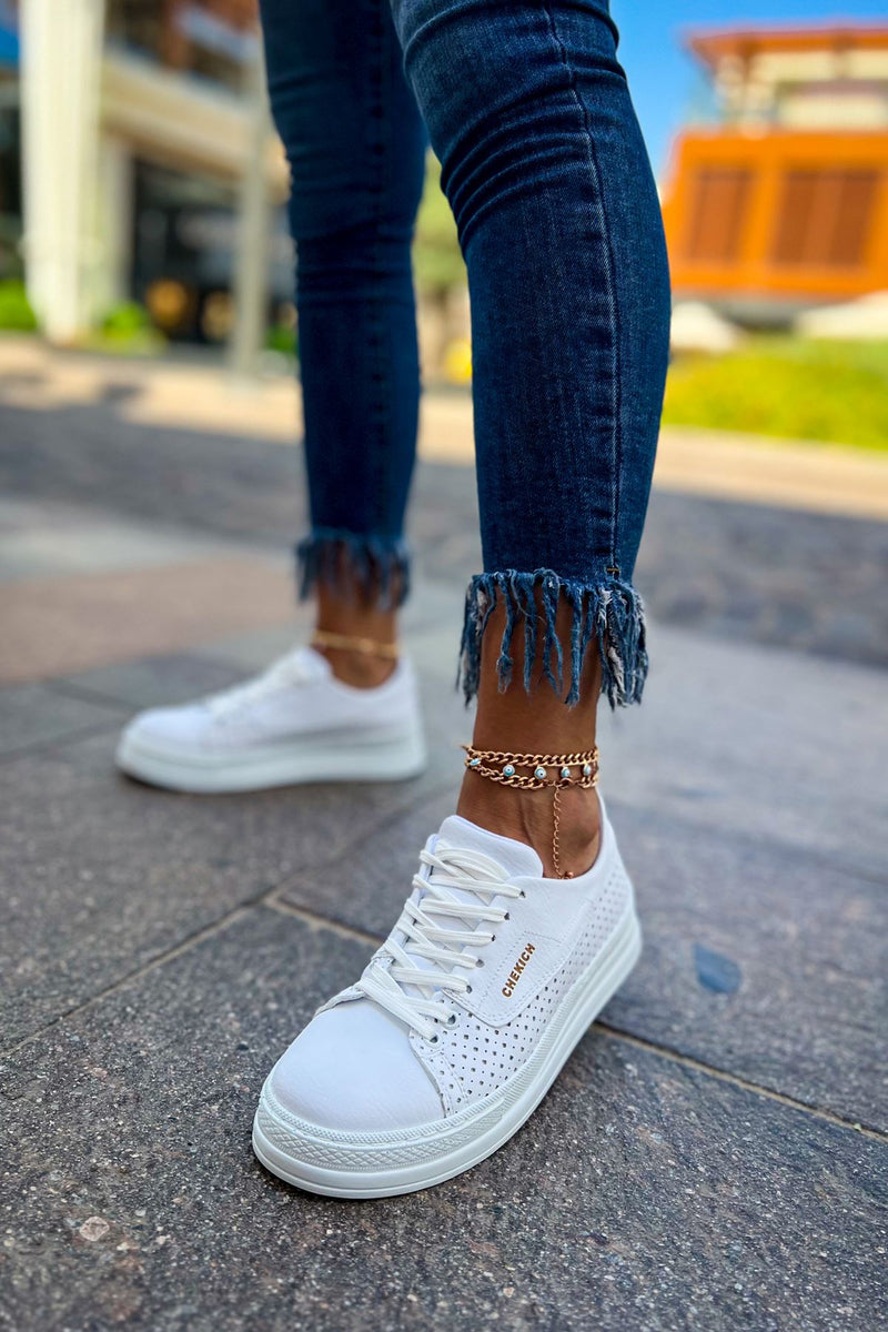 CH043 CBT Cowien Women's Shoes WHITE - STREETMODE ™