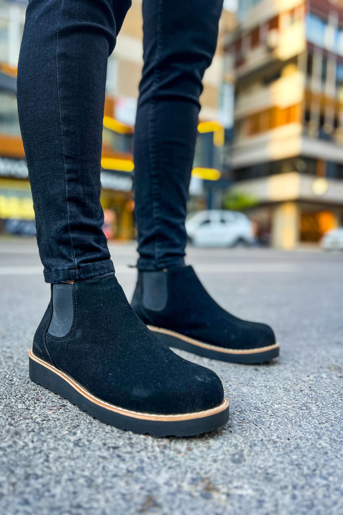 CH045 SST Chelsea Men's Boots BLACK - STREETMODE ™