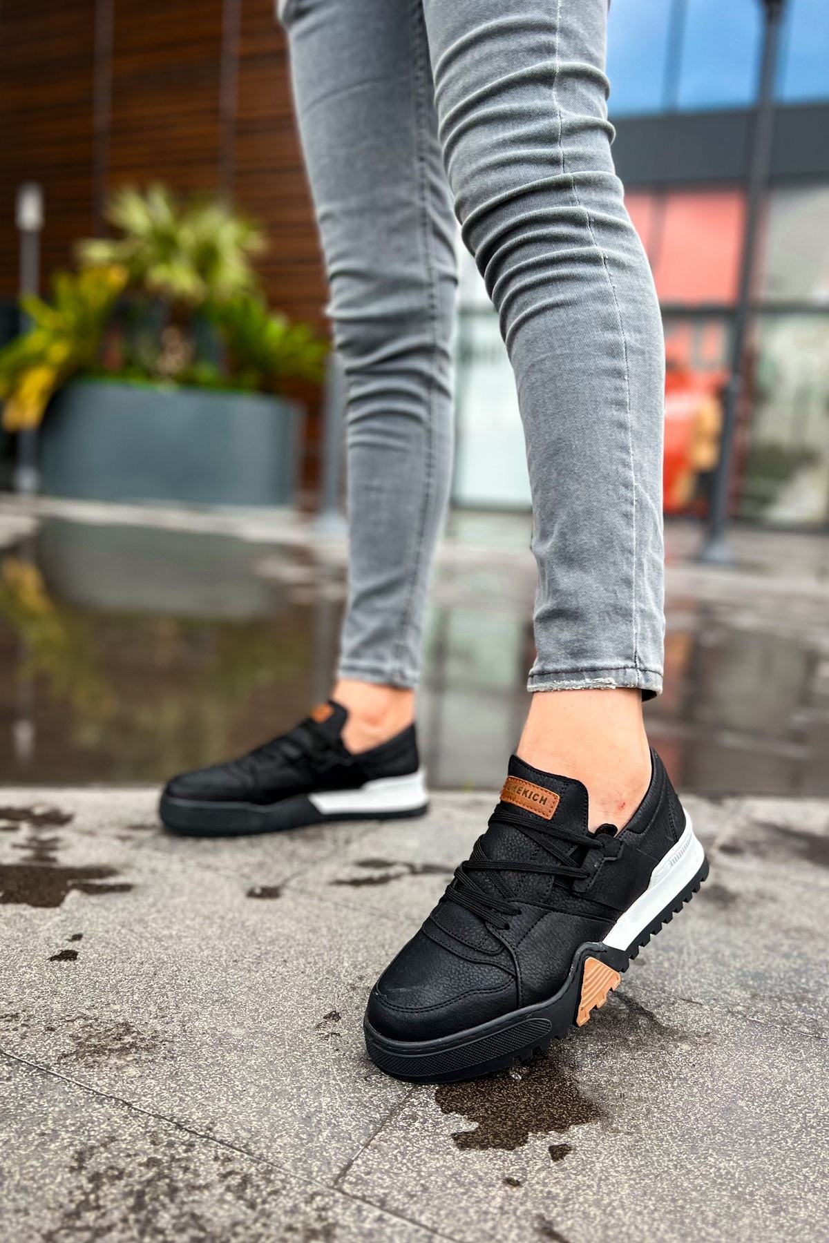 CH067 SBT Men's Sneaker Shoes BLACK / BLACK - STREETMODE ™