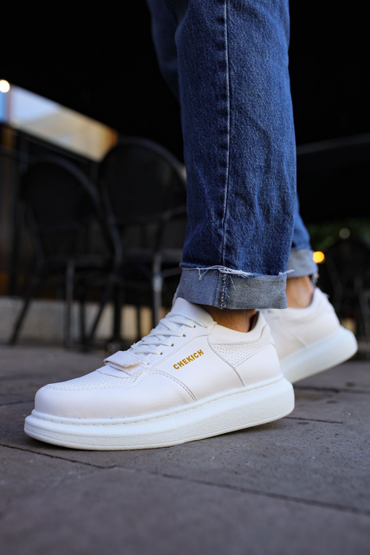 CH073 CBT Flatline Men's Shoes WHITE - STREETMODE ™