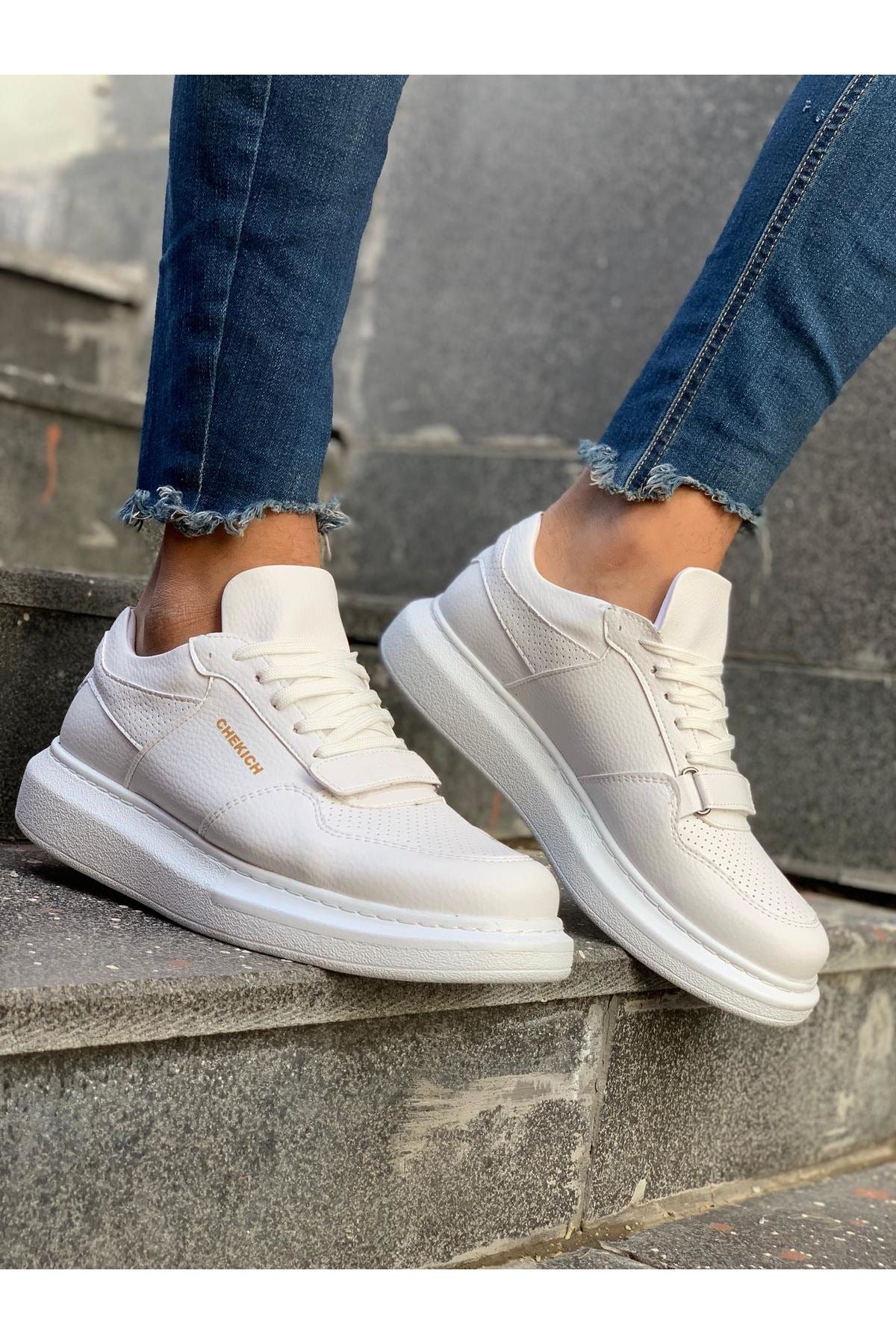 CH073 CBT Flatline Men's Shoes WHITE - STREETMODE ™