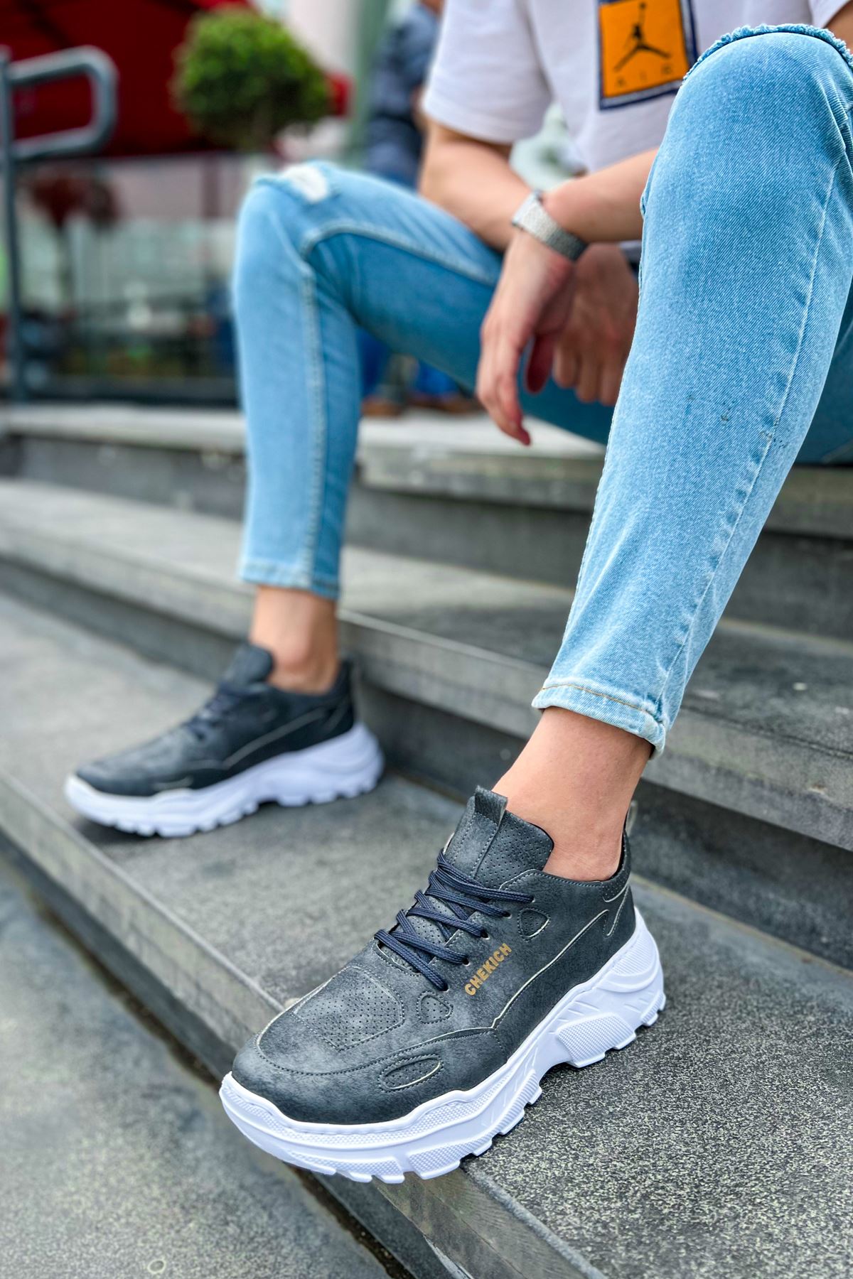 CH089 BT Men's Sneaker Shoes ANTHRACITE - STREETMODE ™