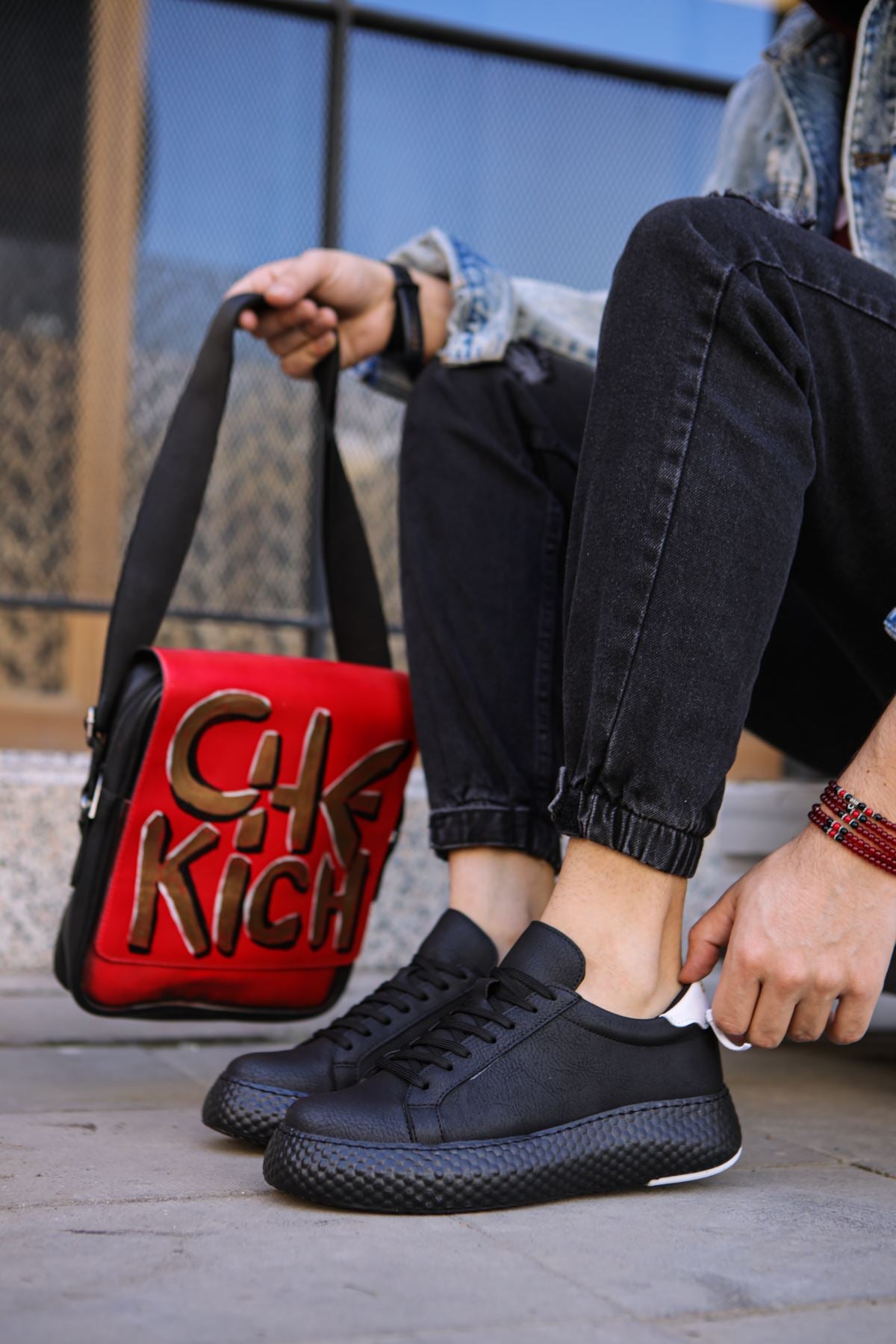 CH107 Women Black Casual Sneaker Sports Shoes - STREETMODE ™