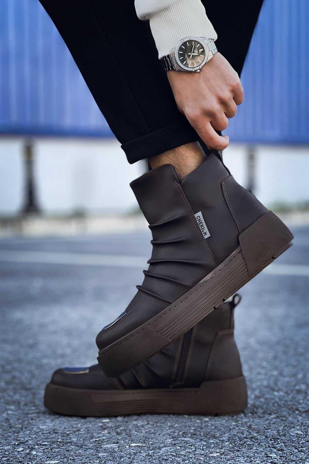 CH113 CRT Swat Men's Boots BROWN - STREETMODE ™