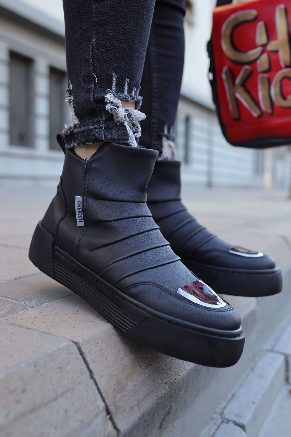 CH113 ST Men's Boots BLACK - STREETMODE ™