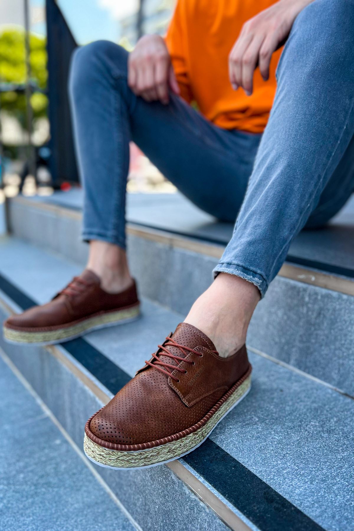 CH117 BT Men's Shoes TAN - STREETMODE ™