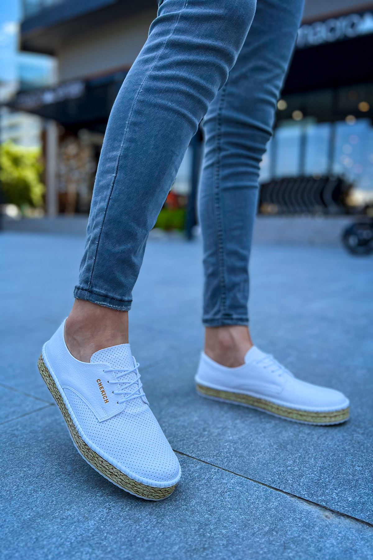 CH117 BT Men's Shoes WHITE - STREETMODE ™