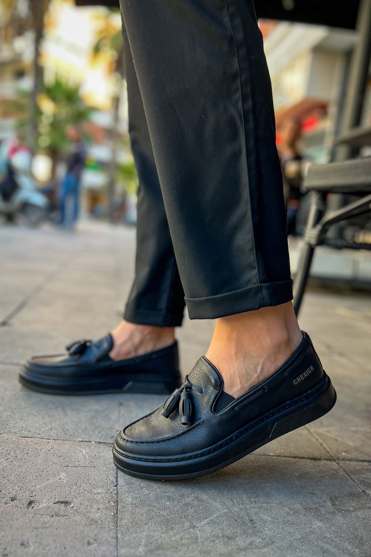 CH127 FST Loafer-X Men's Shoes BLACK - STREETMODE ™