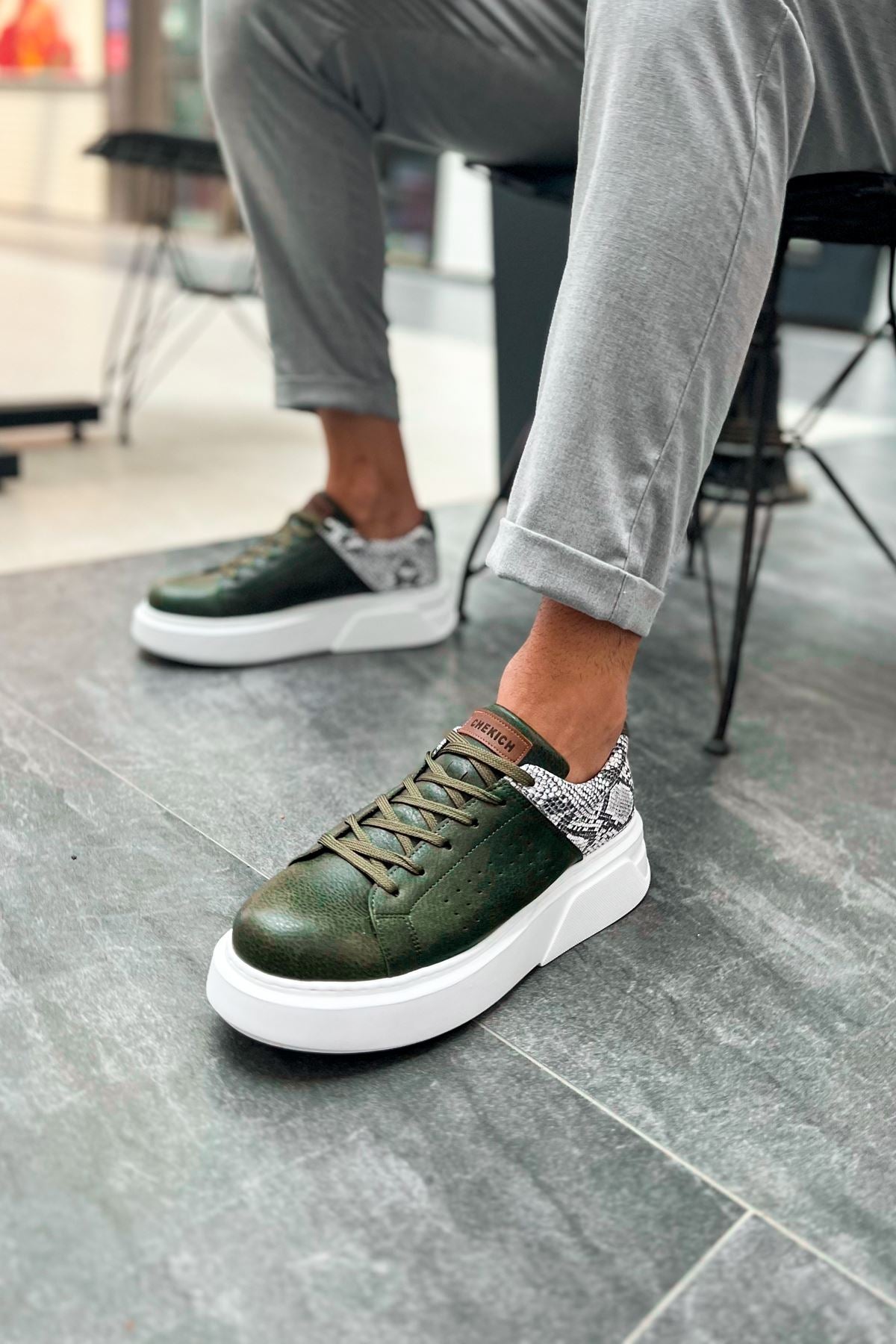 CH145 BT Men's Shoes Khaki - STREETMODE ™