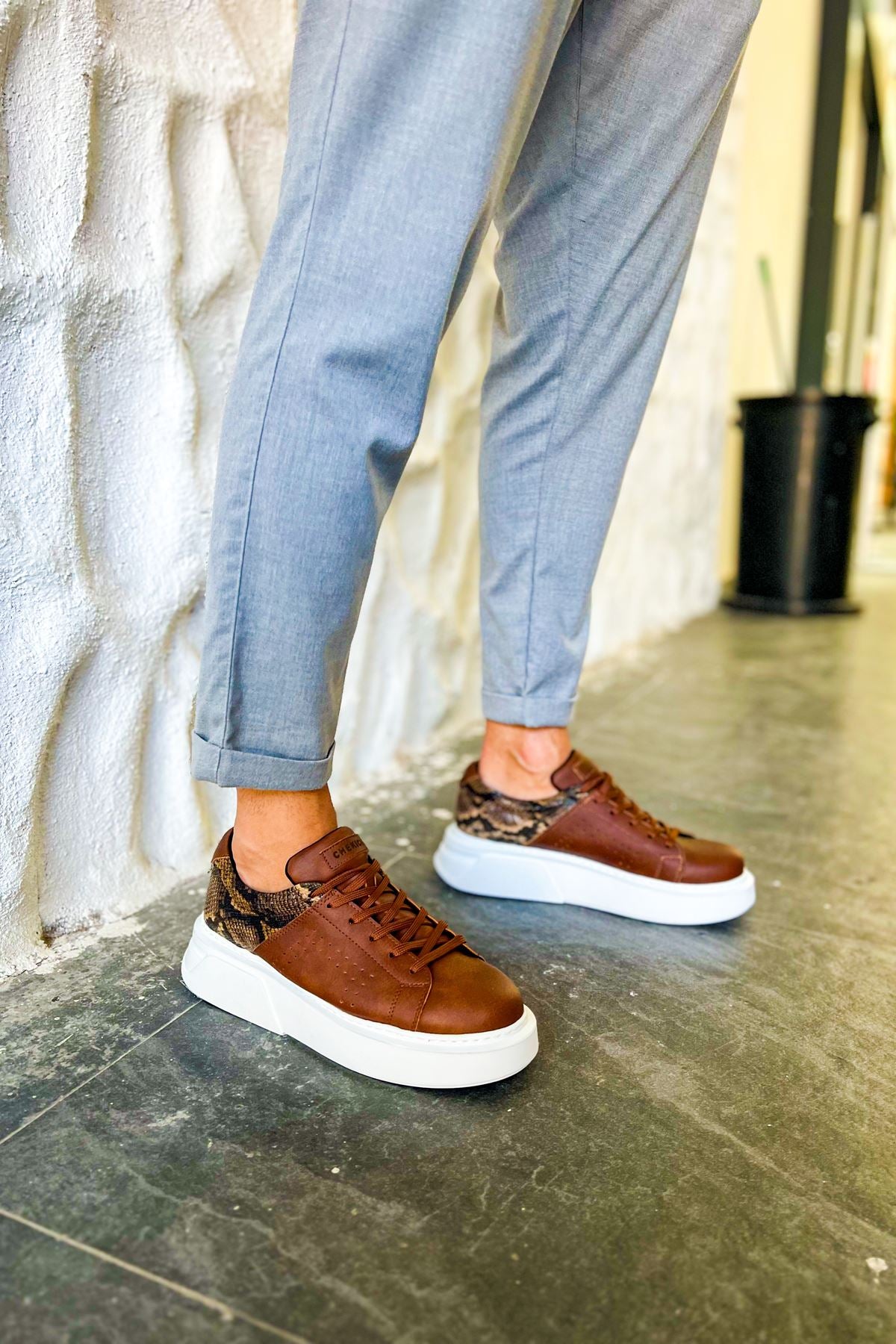 CH145 BT Men's Shoes TAN - STREETMODE ™