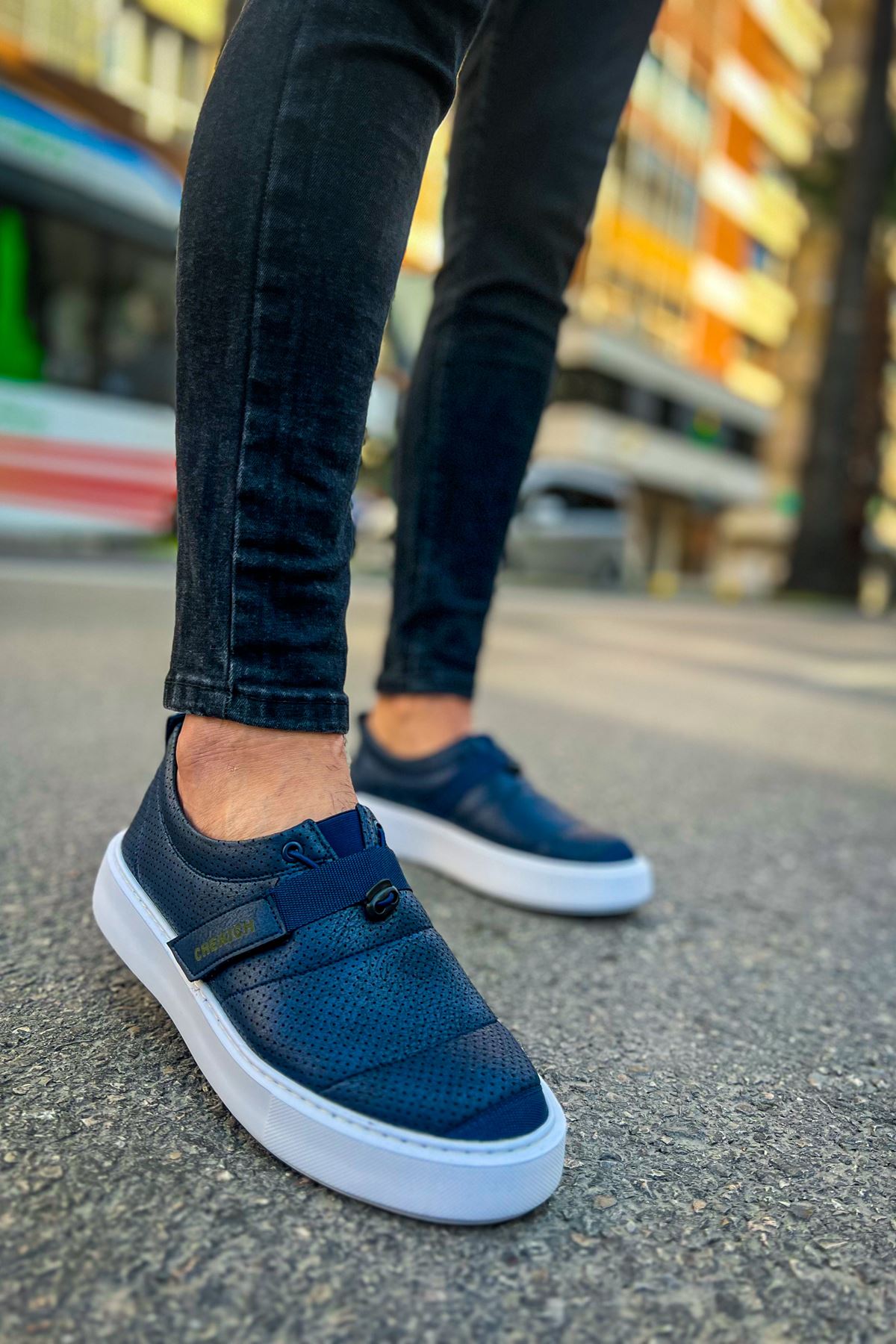 CH147 CBT Dobeny Men's Shoes NAVY BLUE - STREETMODE ™