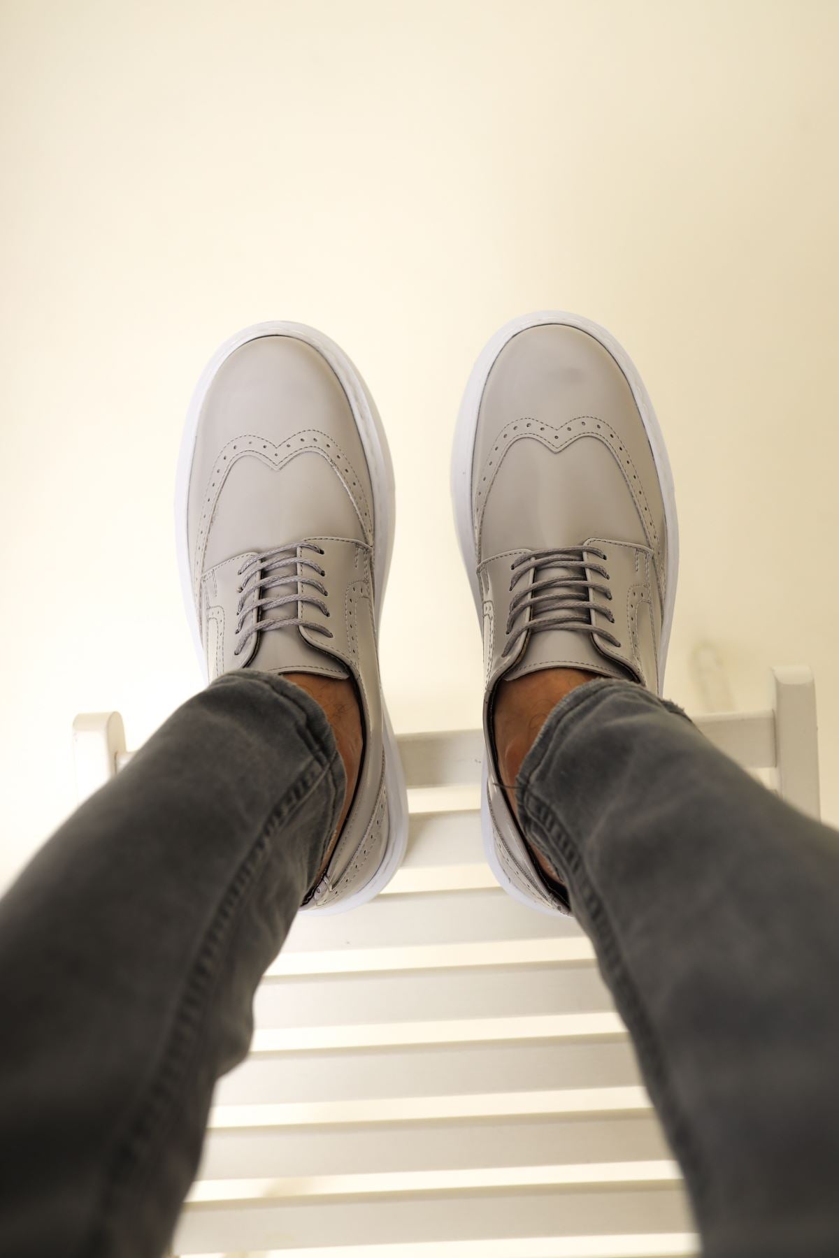 CH149 BT Patent Leather Men's Sports Shoes / Classic Shoes - STREETMODE ™