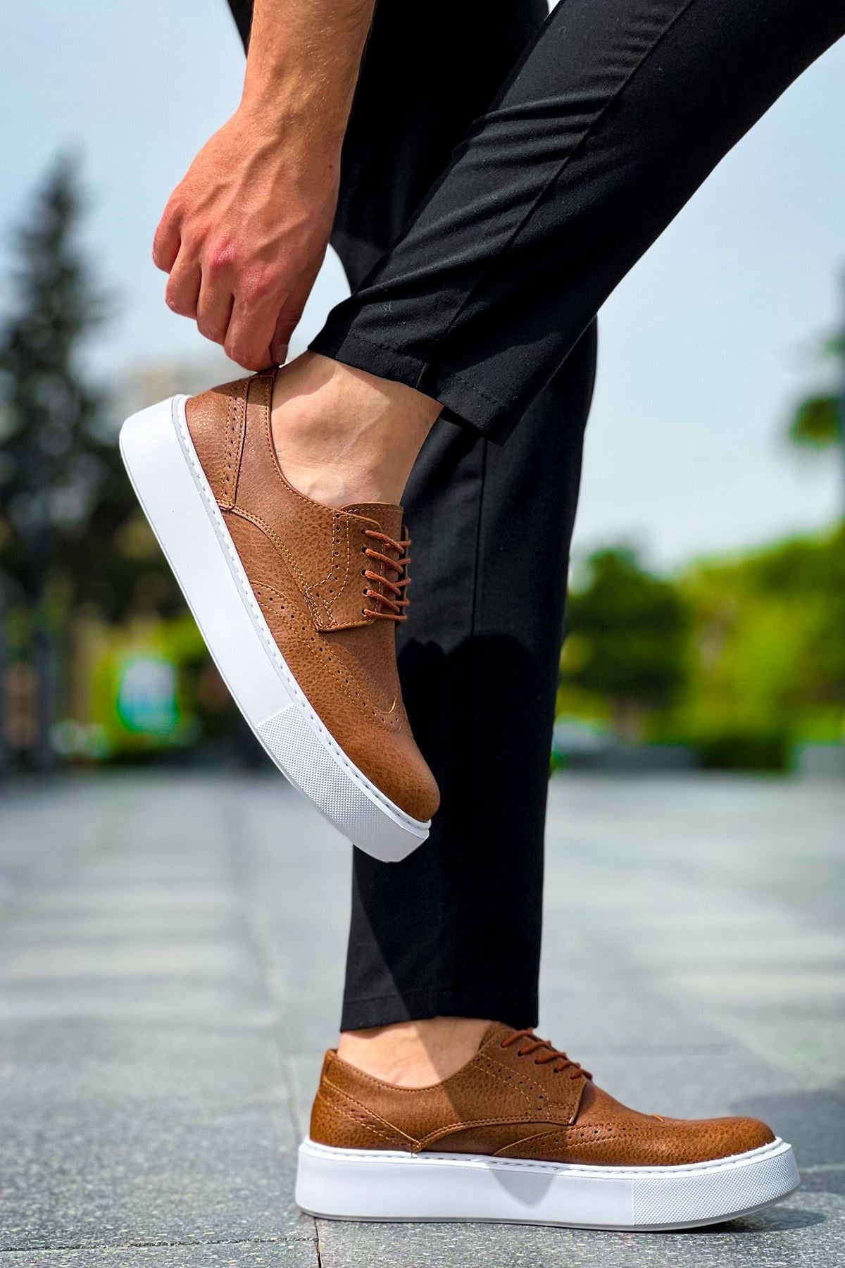 CH149 CBT Changer Over Men's sneakers Shoes Brown - STREETMODE ™