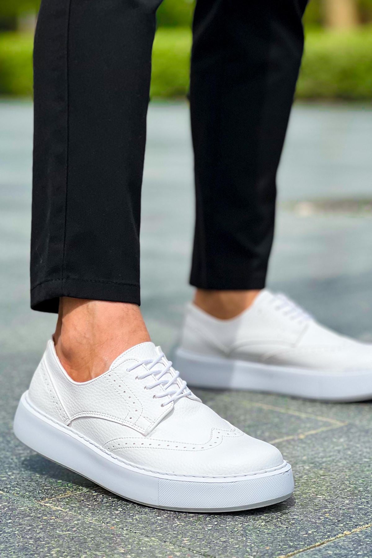 CH149 CBT Changer Over Men's Sneakers Shoes WHITE - STREETMODE ™