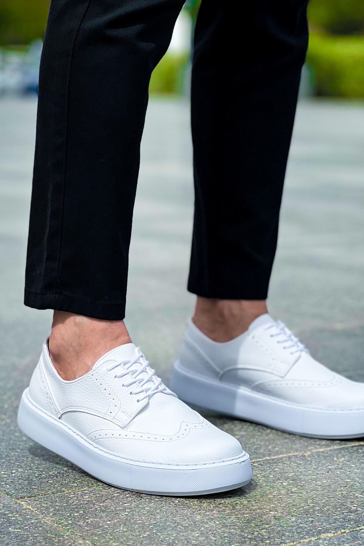CH149 CBT Changer Over Men's Sneakers Shoes WHITE - STREETMODE ™