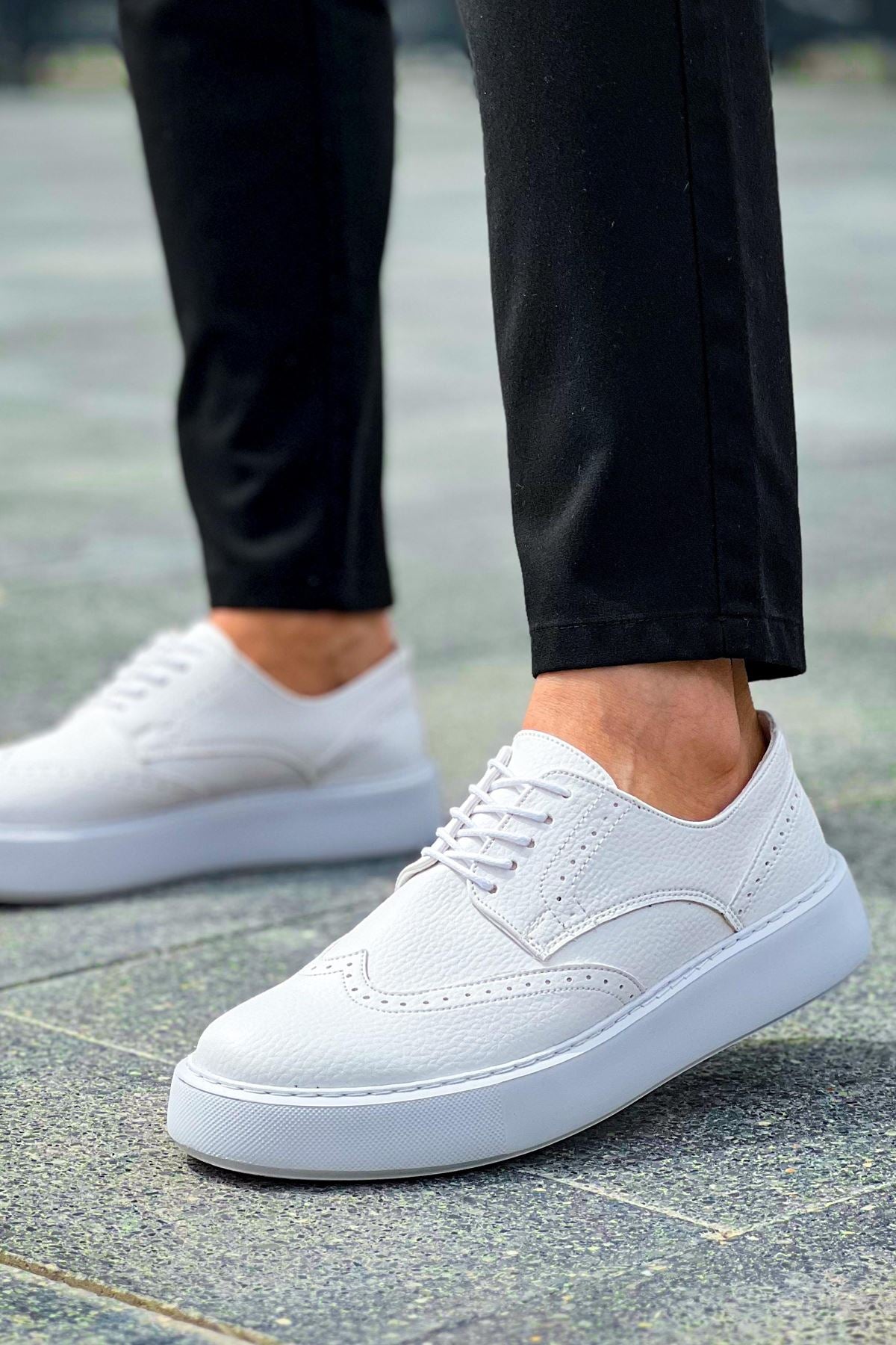 CH149 CBT Changer Over Men's Sneakers Shoes WHITE - STREETMODE ™
