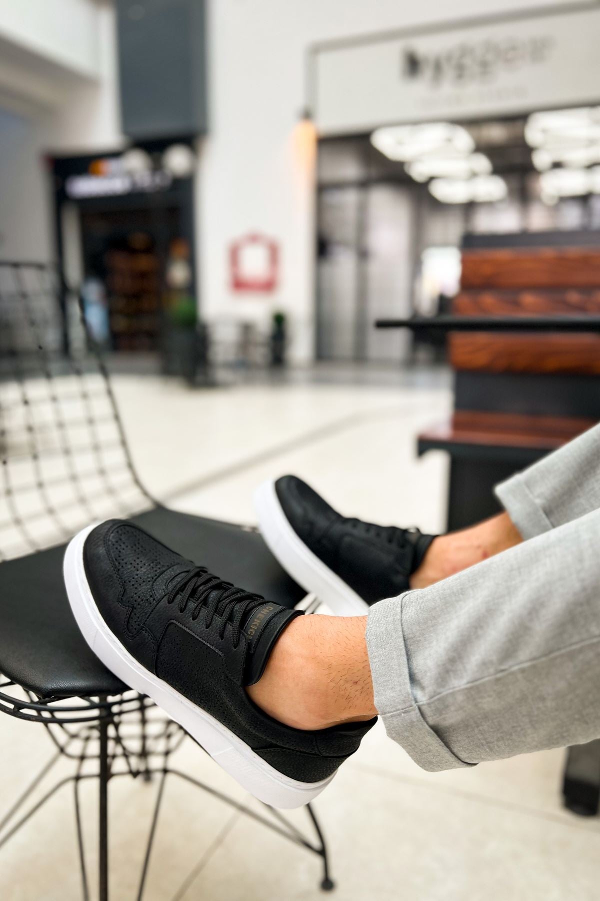 CH153 men's shoes sneakers BLACK - STREETMODE ™