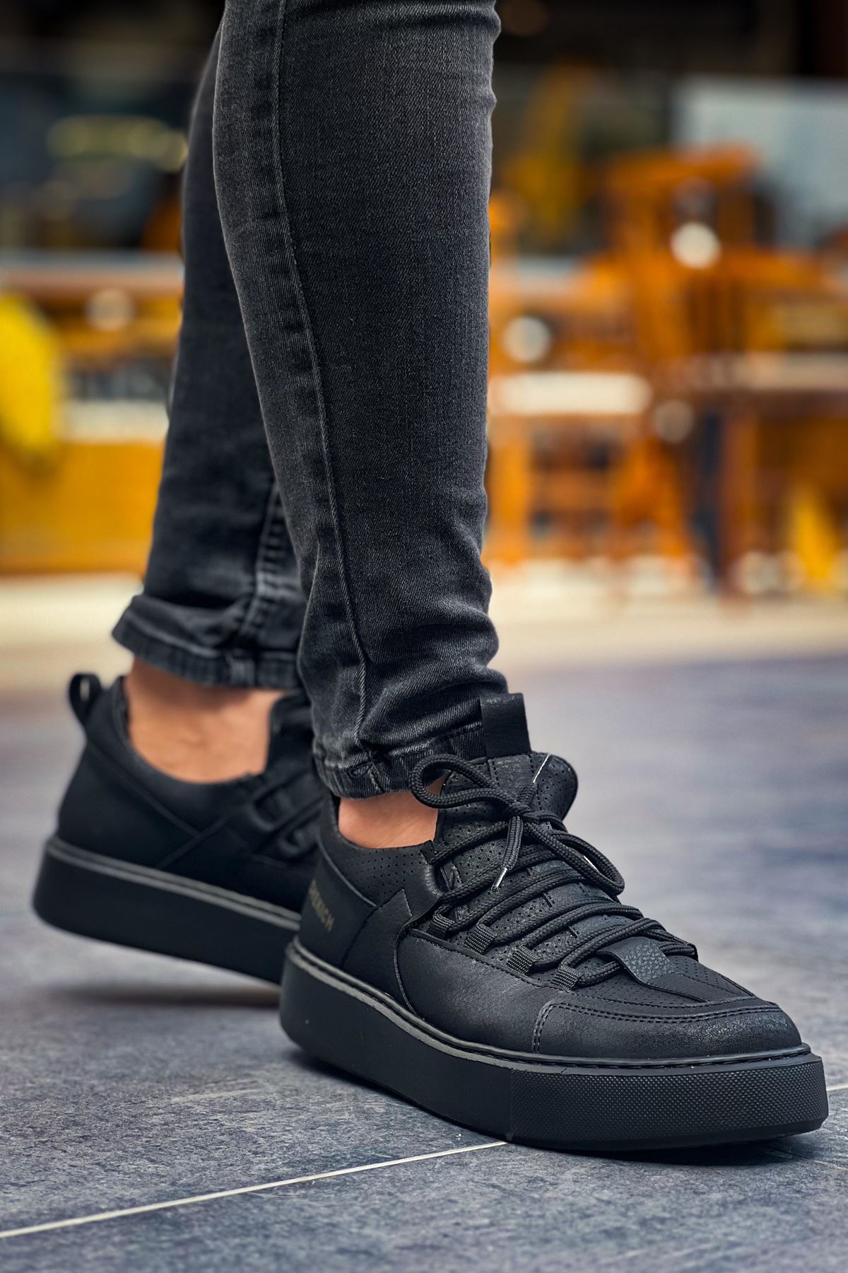 CH159 CST Saturn Men's sneakers Shoes BLACK - STREETMODE ™