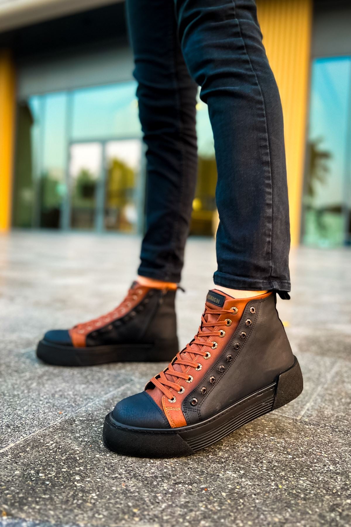 CH167 ST Men's Boots BLACK/TANK - STREETMODE ™