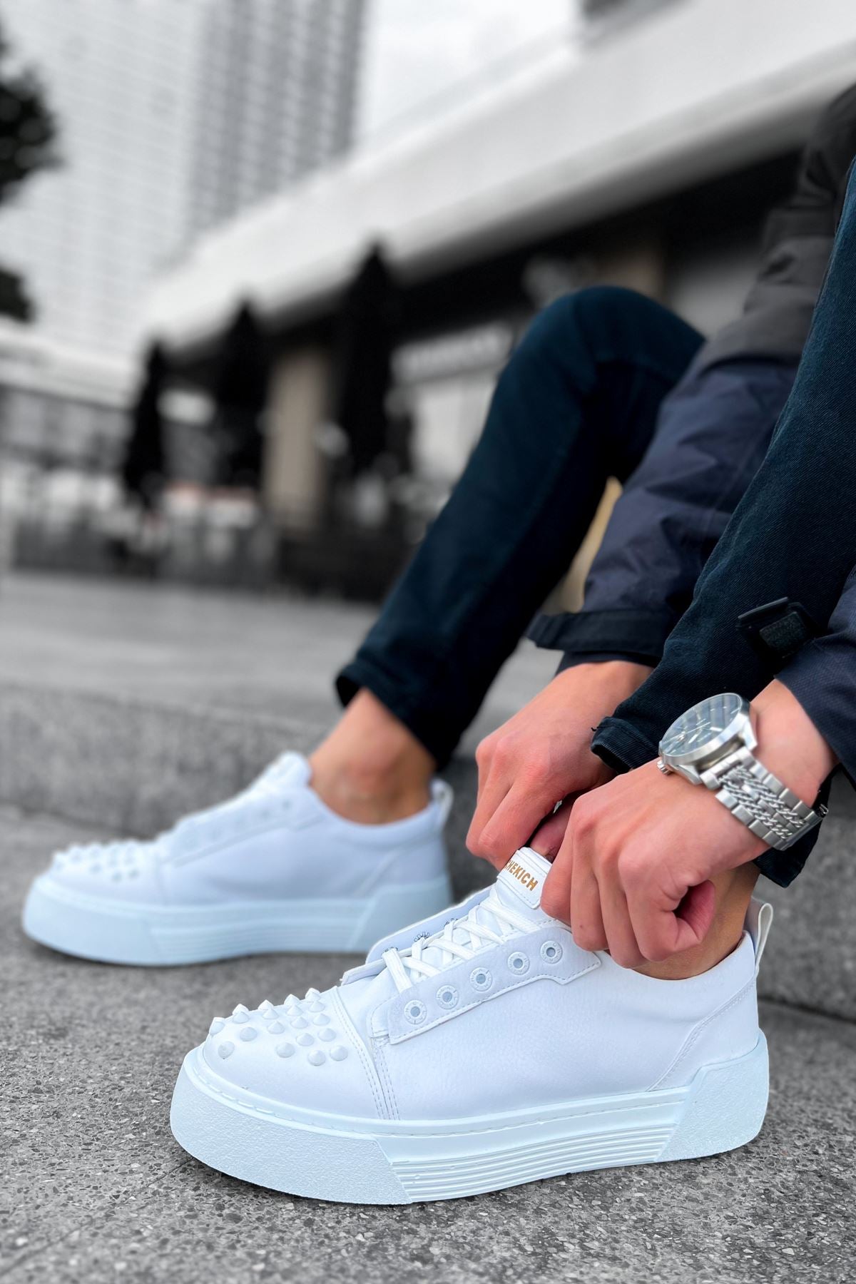 CH169 BT Men's Shoes WHITE - STREETMODE ™