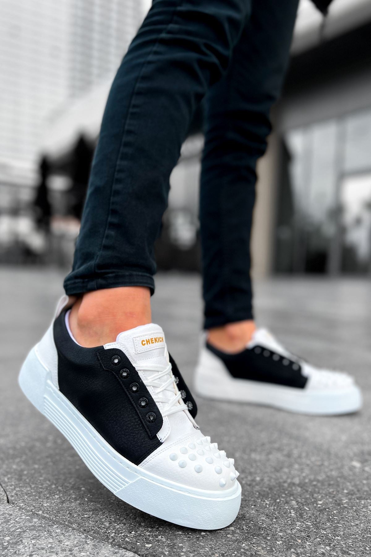 CH169 BT Men's Shoes WHITE/BLACK - STREETMODE ™