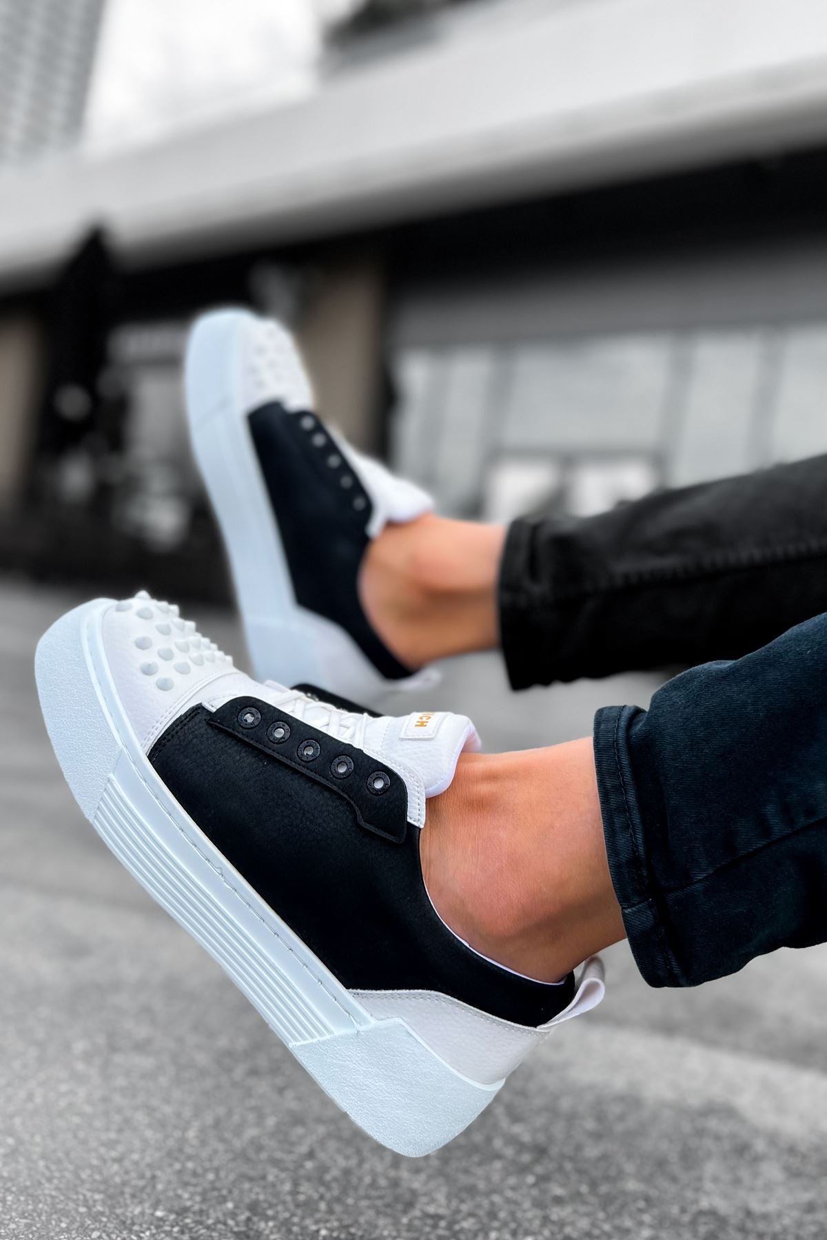 CH169 BT Men's Shoes WHITE/BLACK - STREETMODE ™