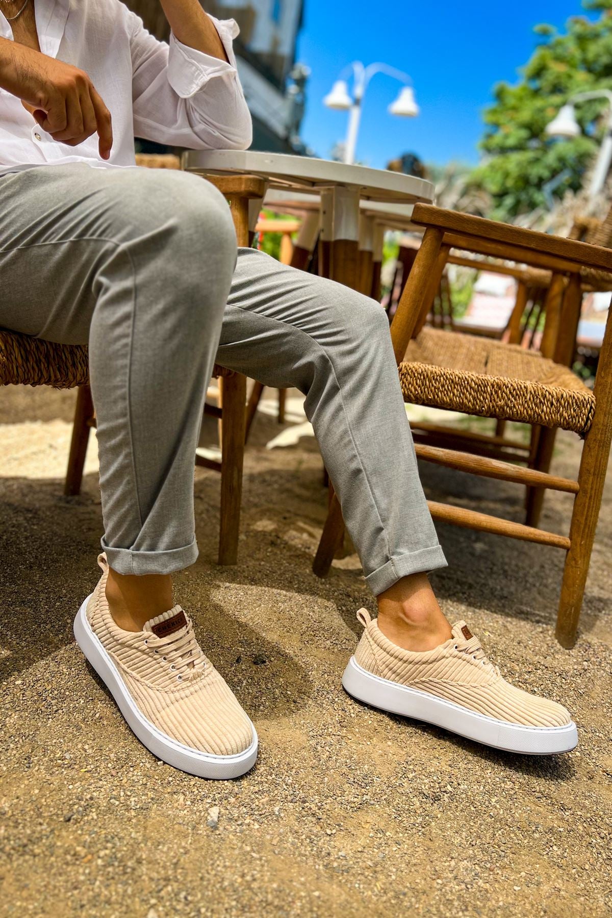 CH173 BT Men's Shoes BEIGE - STREETMODE ™