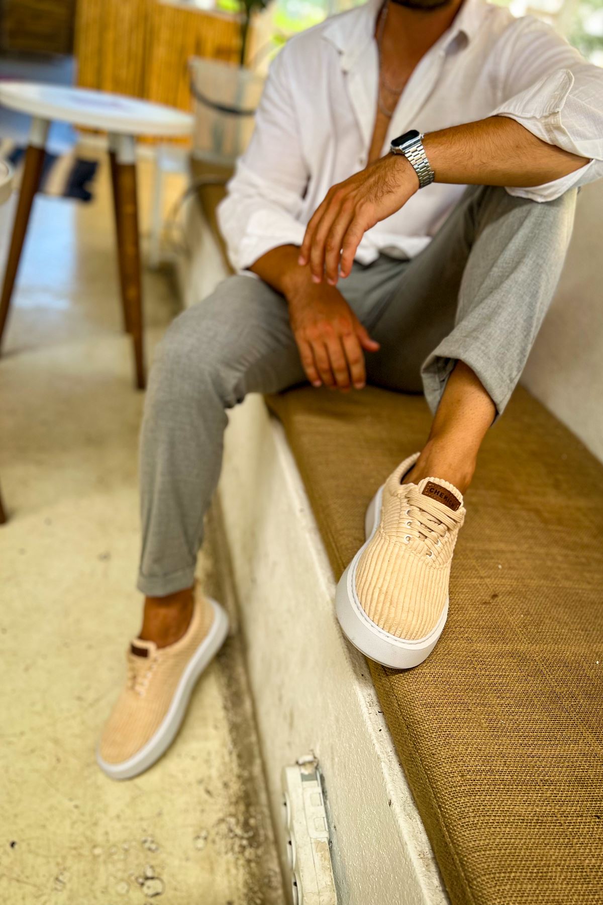 CH173 BT Men's Shoes BEIGE - STREETMODE ™