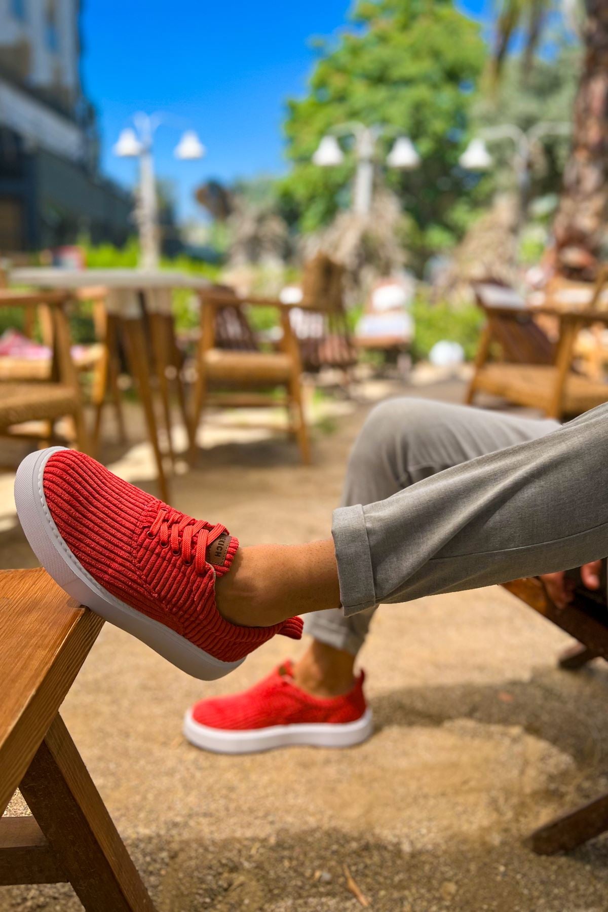 CH173 BT Men's Shoes RED - STREETMODE ™