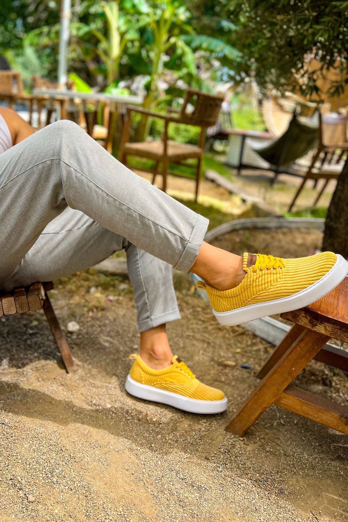 CH173 BT Men's Shoes YELLOW - STREETMODE ™