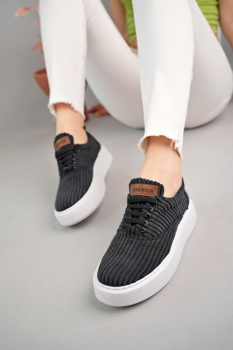 CH173 CBT Velluto Women's Shoes BLACK - STREETMODE ™