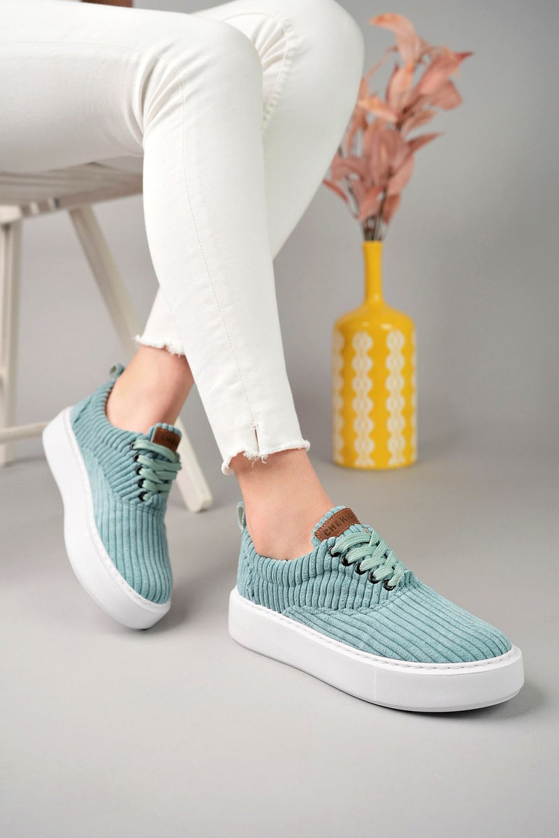 CH173 CBT Velluto Women's Shoes WATER GREEN - STREETMODE ™