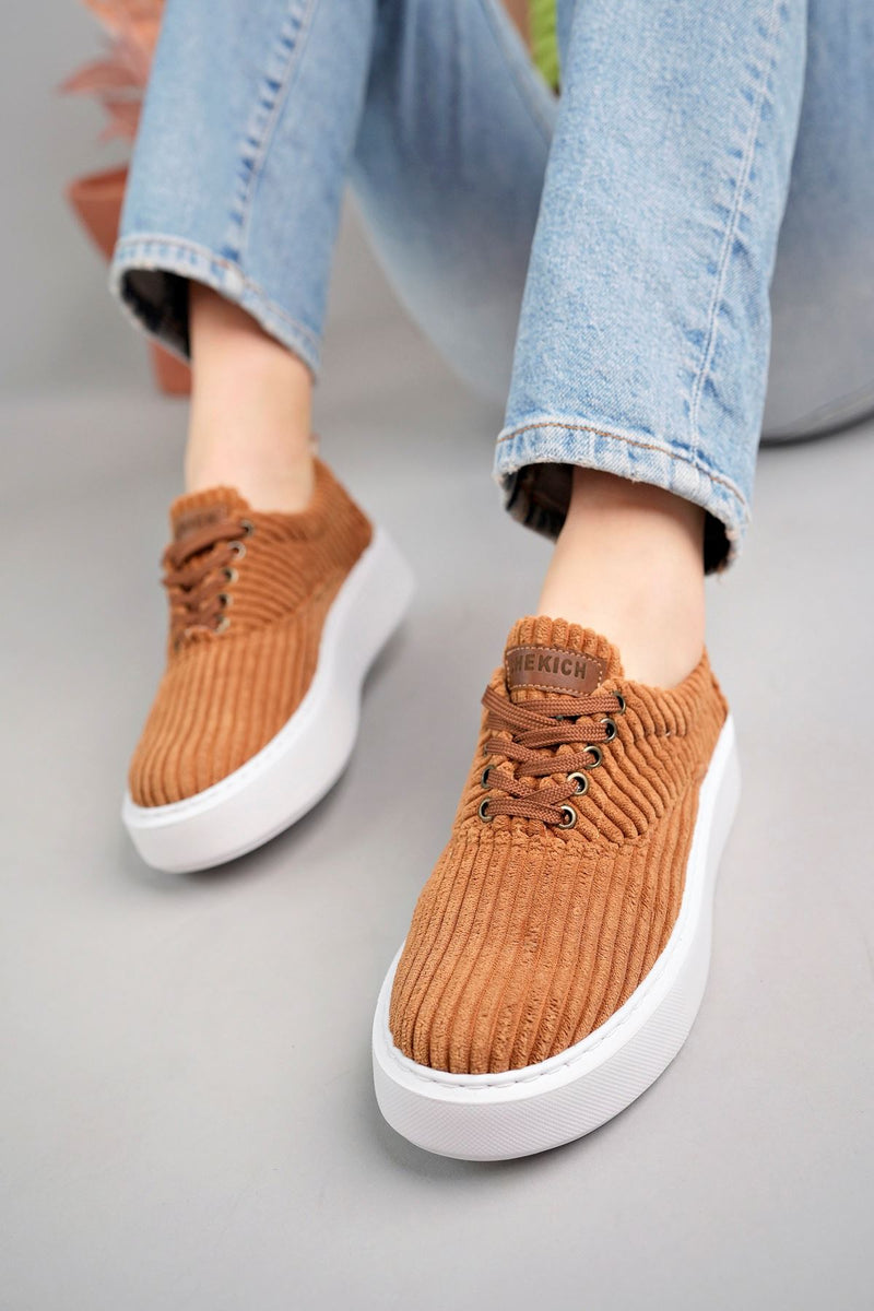 CH173 CBT Velluto Women's Shoes Brown - STREETMODE ™