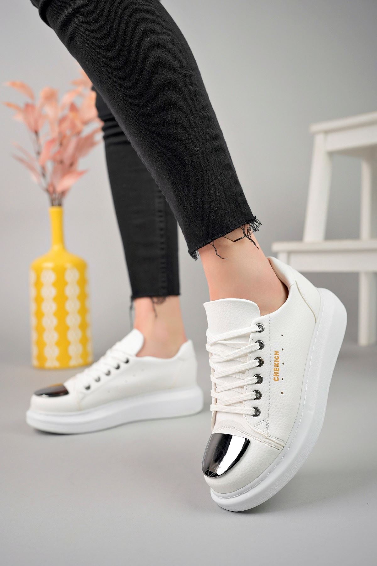 CH175 CBT Mirror Women's Shoes WHITE - STREETMODE ™