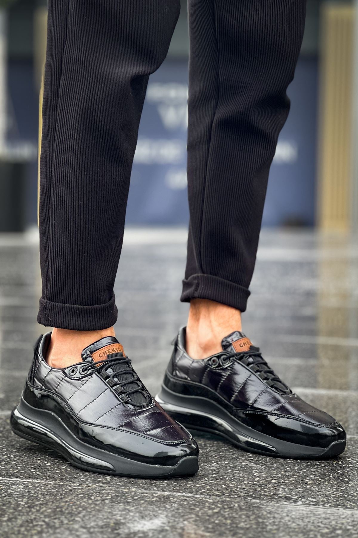 CH179 CST Sporty Runner Men's Shoes BLACK - STREETMODE ™