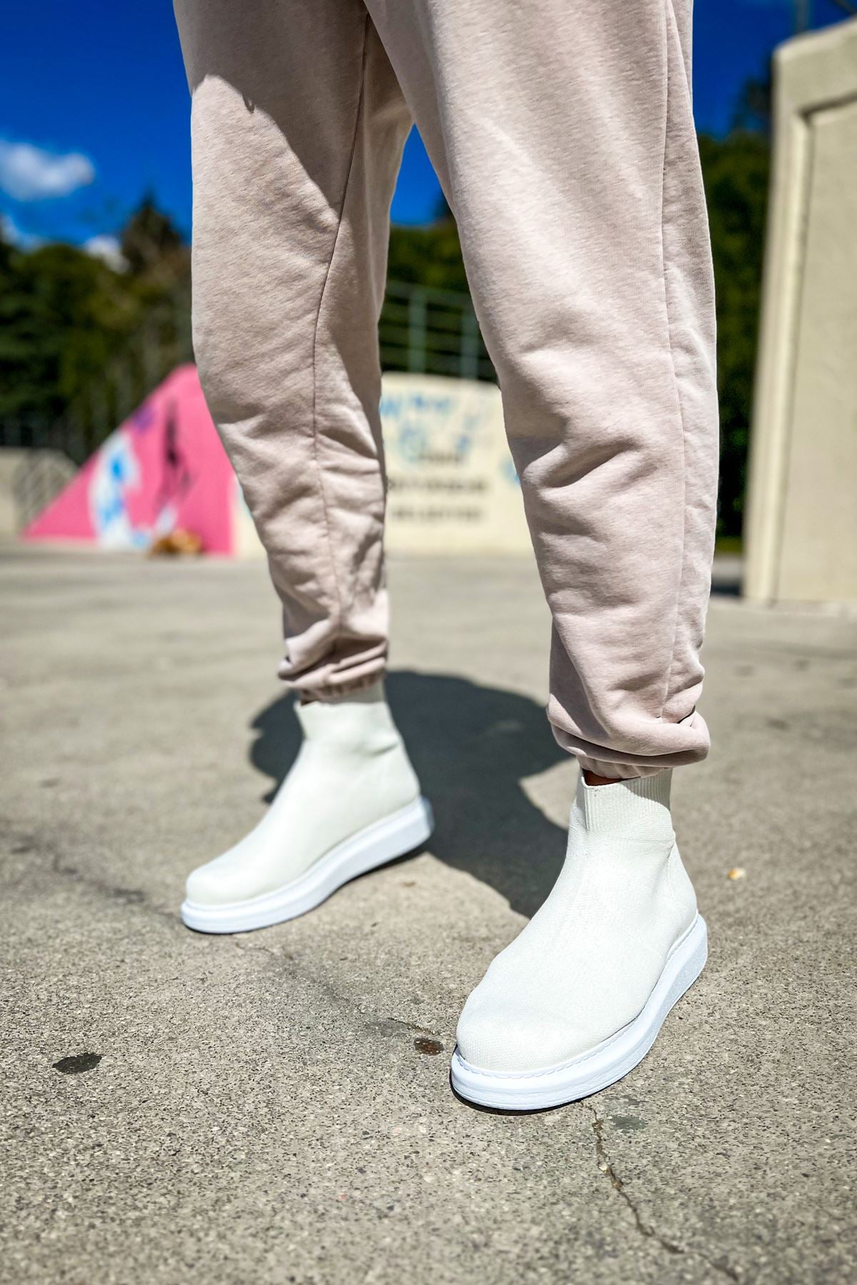 CH207 TRT Maglieria-T Men's Shoes WHITE - STREETMODE ™