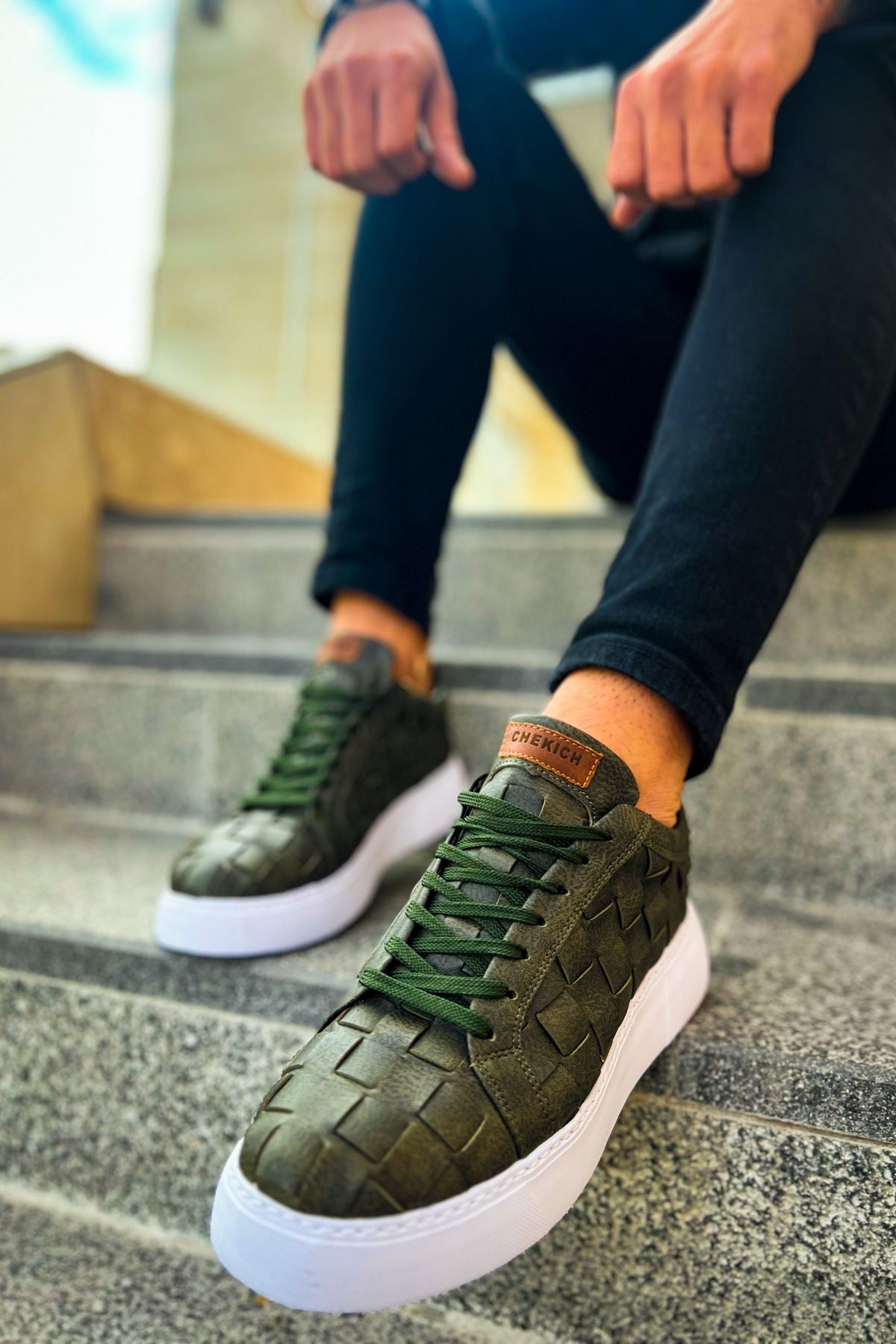 CH209 Men's Sport sneakers Shoes HAKI - STREETMODE ™