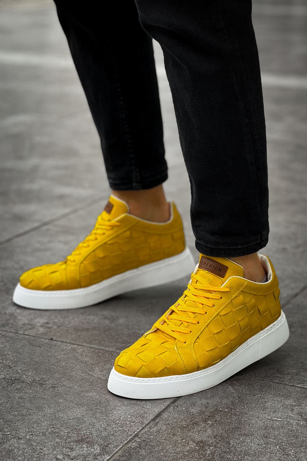 CH209 OBT Vimini Men's Shoes sneakers YELLOW - STREETMODE ™