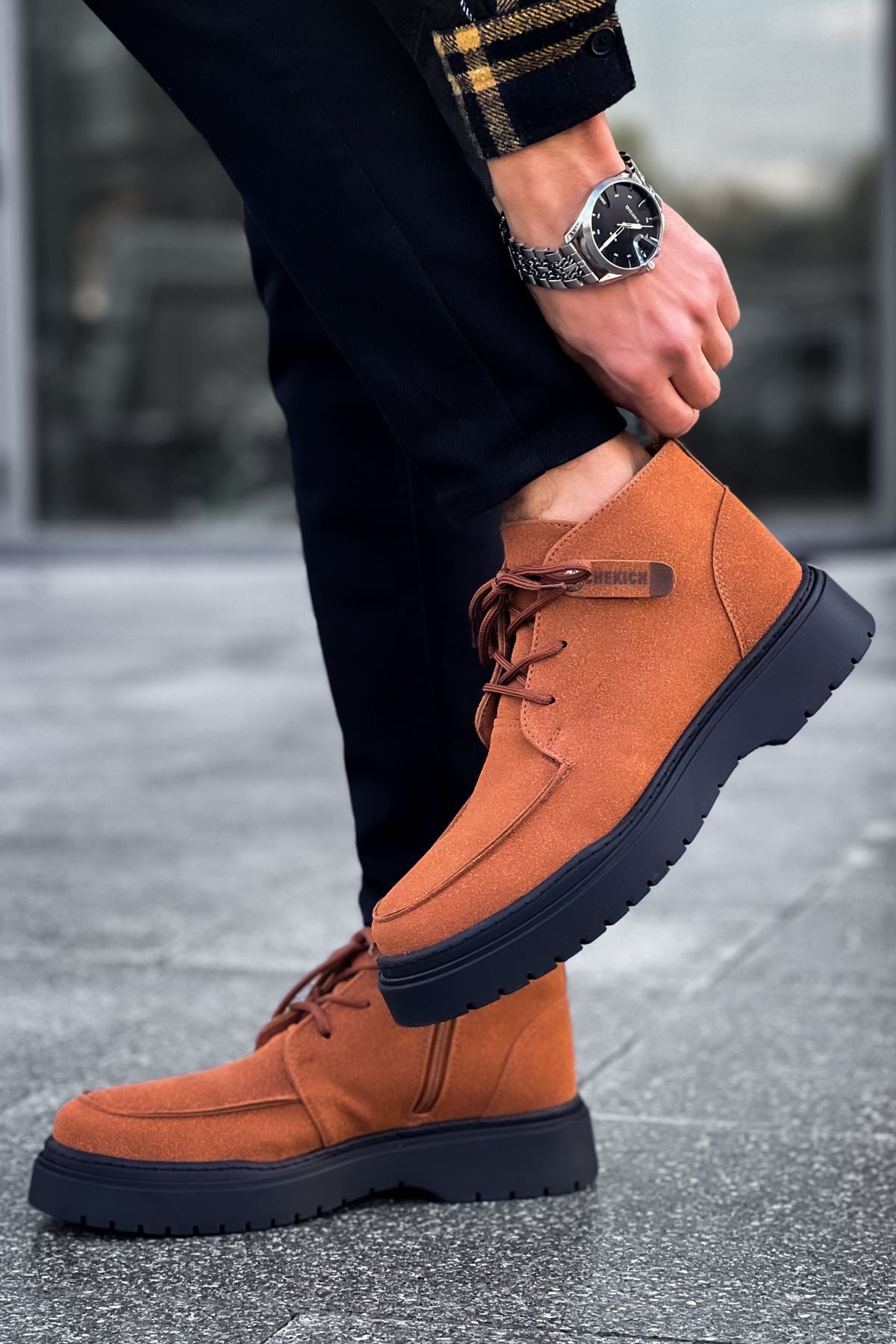 CH213 SST Bryggen Men's Boots Brown - STREETMODE ™