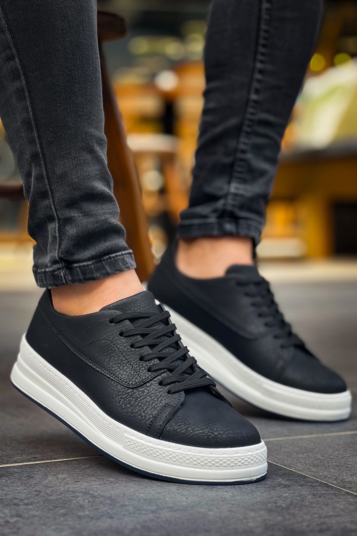 CH2401 CBT Men's Sneakers Shoes BLACK - STREETMODE ™