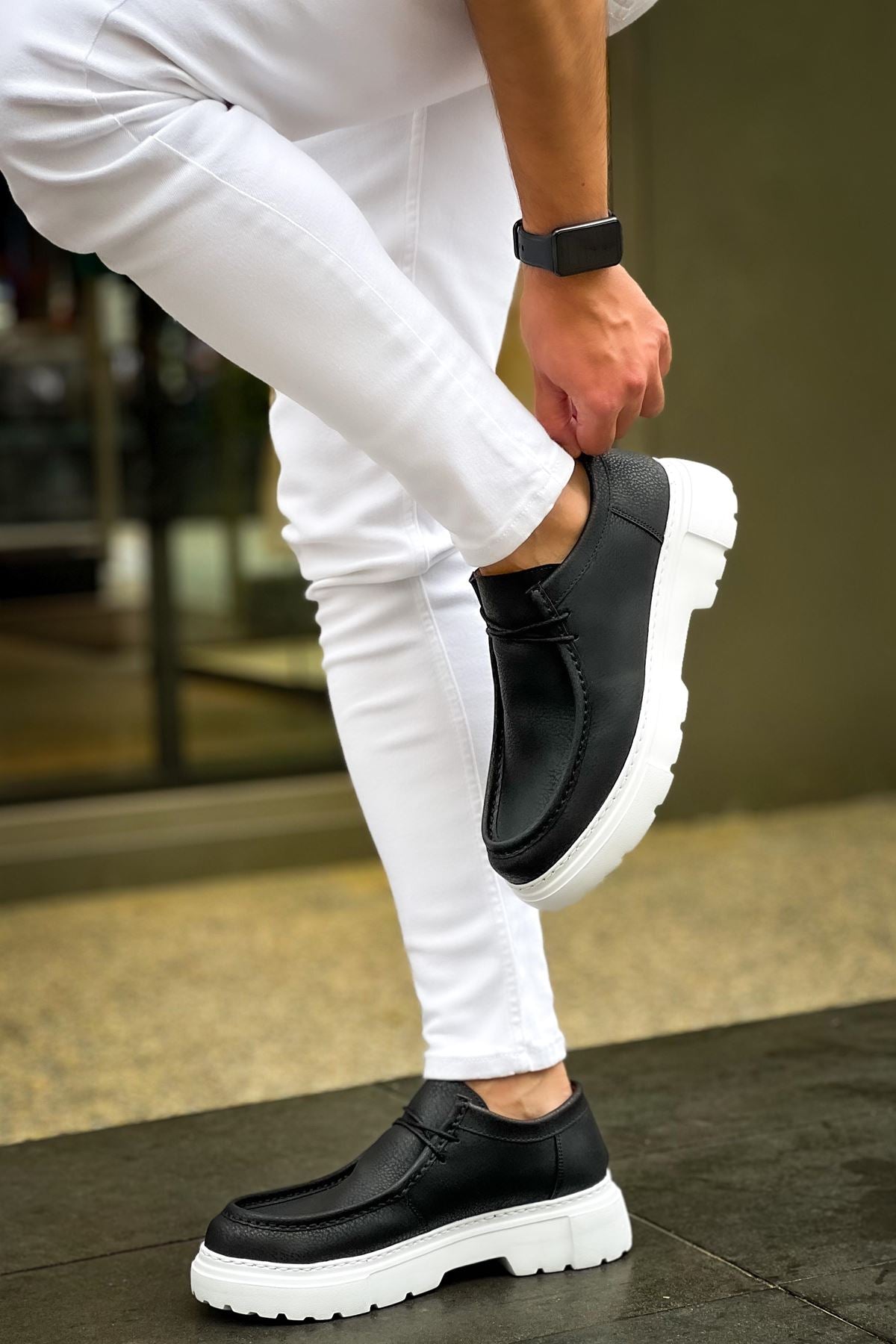 CH2404 CBT Castle Men's Shoes BLACK - STREETMODE ™